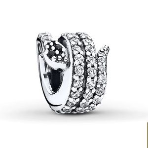 Pandora Sparkling Snake Charm